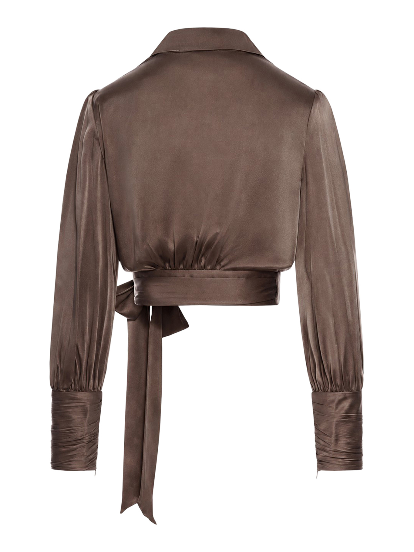 [Zimmermann] Blouse FW26 4913TF26RBCH BITTER CHOCOLATE