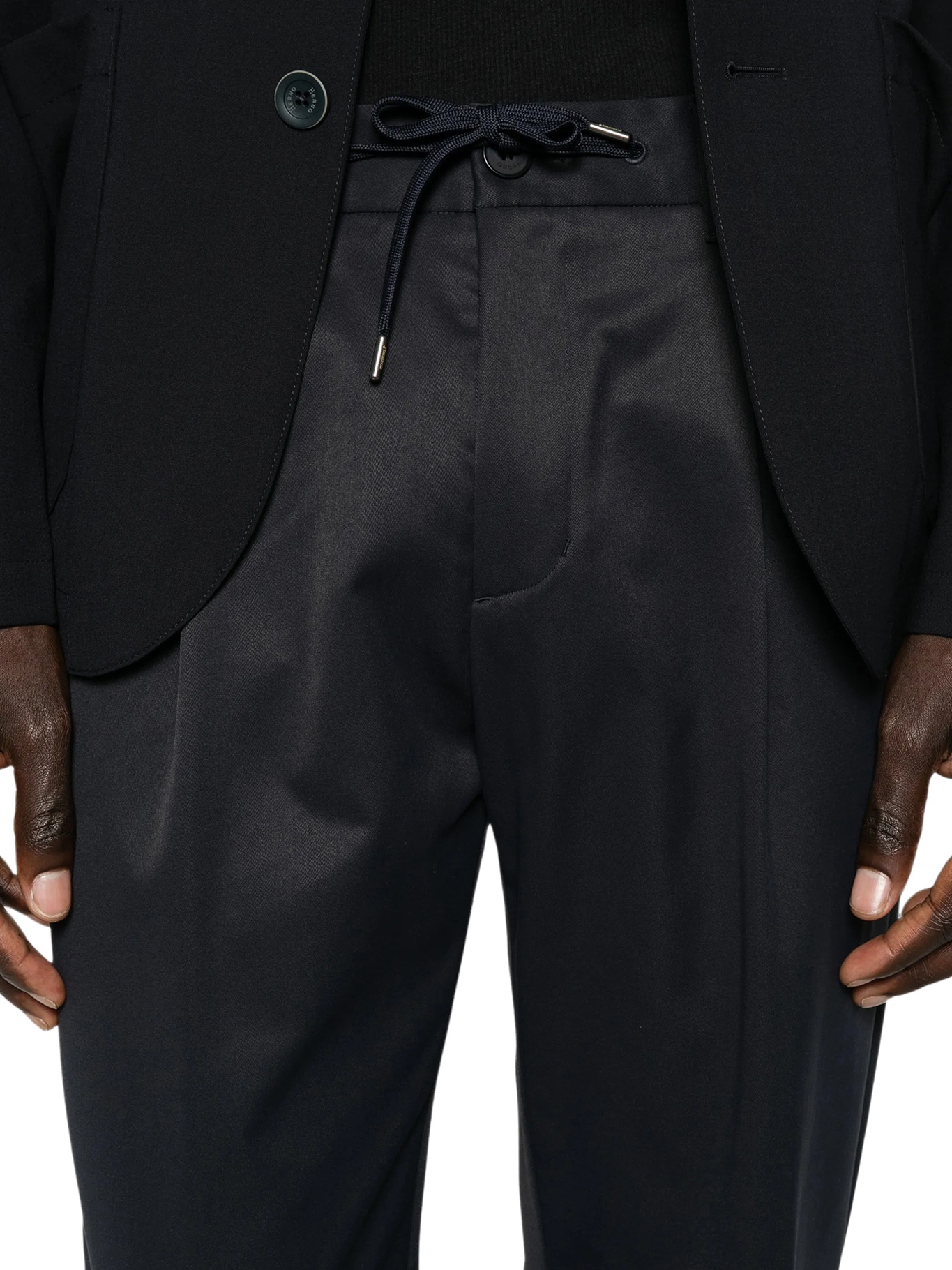 [Herno] Trousers FW26 PT000236U129059200 BLU NAVY