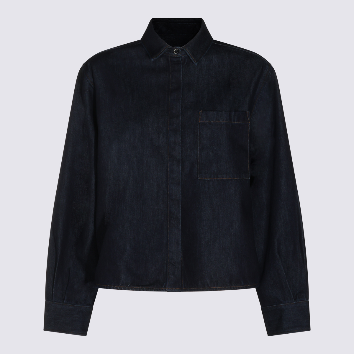 [Nine in the morning] Shirts Long Sleeve FW26 AZ18V94RINSE