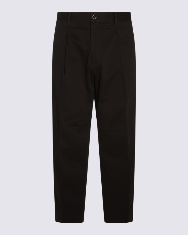 [Nine in the morning] Trousers FW26 GIG41Z32MORO