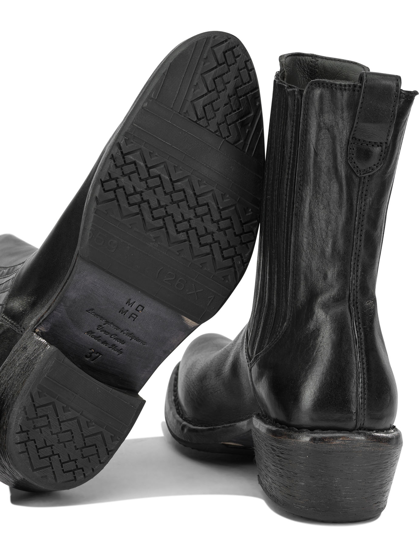 [Moma] Ankle Boots FW26 74402DALLASNERO