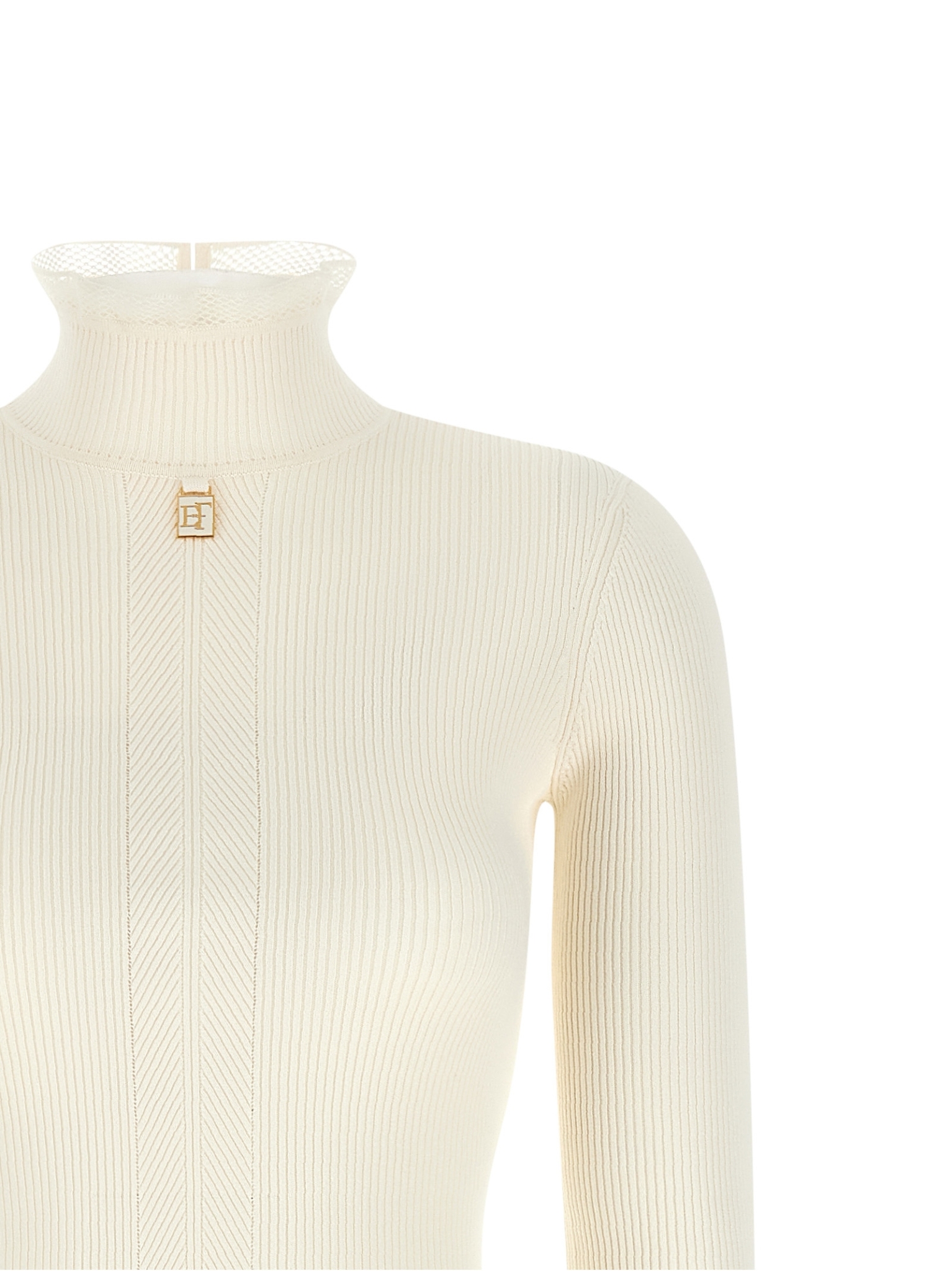 [ELISABETTA FRANCHI] Long sleeve dress FW26 AM21B66E2193