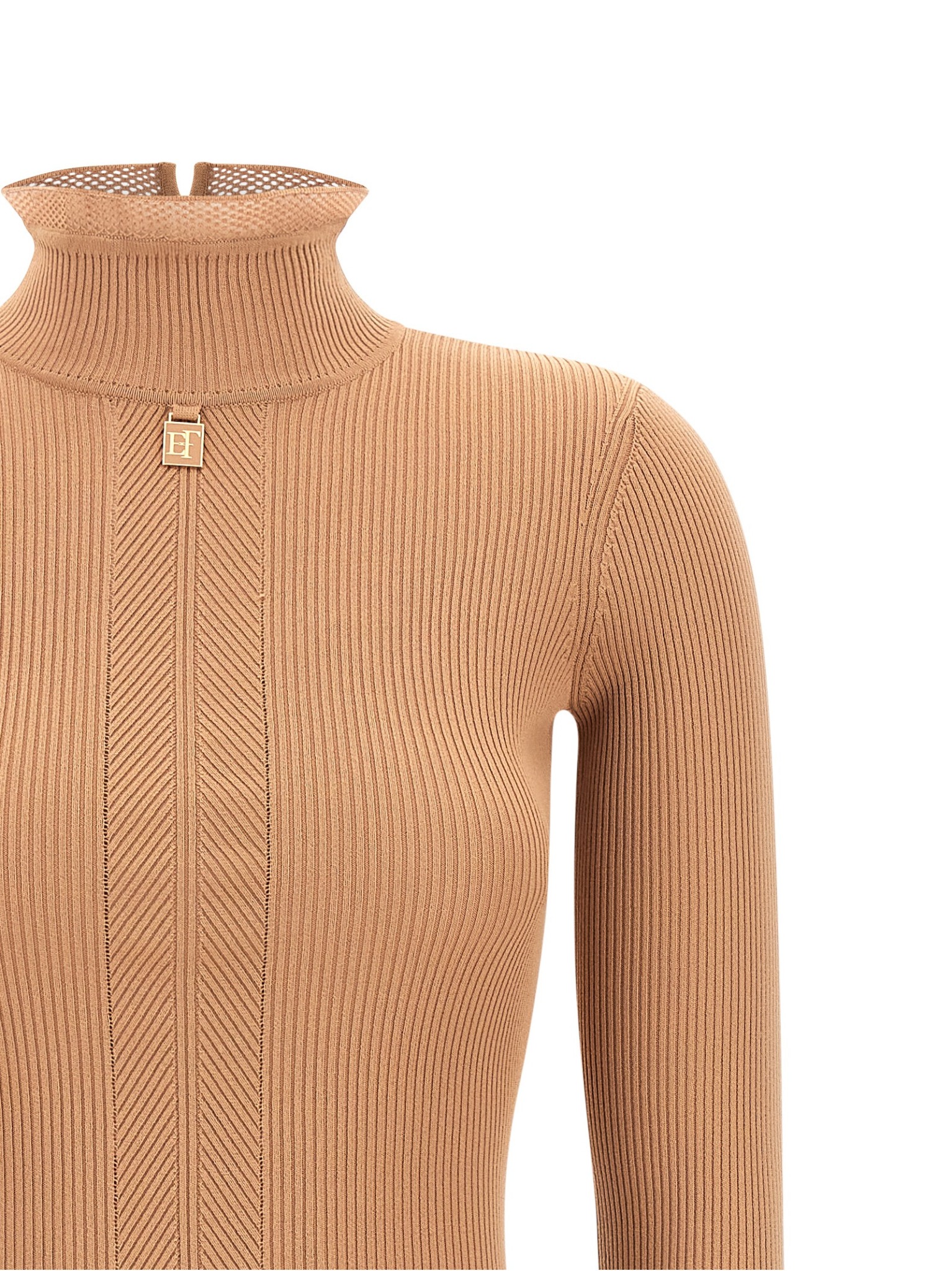 [ELISABETTA FRANCHI] Long sleeve dress FW26 AM21B66E2FK4