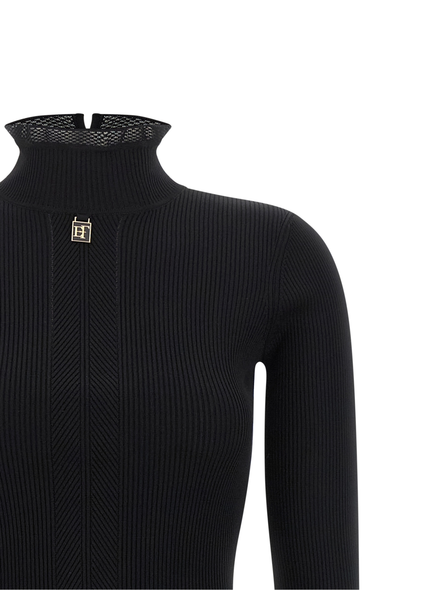 [ELISABETTA FRANCHI] Long sleeve dress FW26 AM21B66E2110