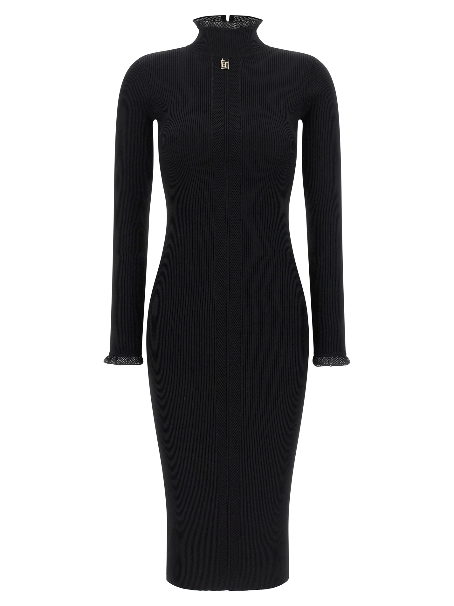 [ELISABETTA FRANCHI] Long sleeve dress FW26 AM21B66E2110