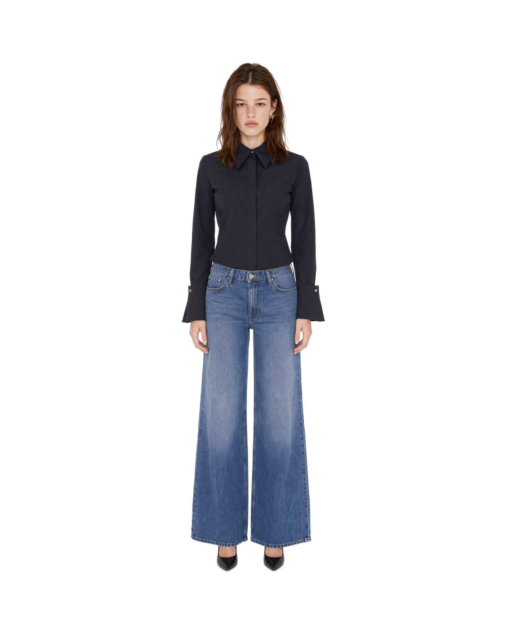 [ELISABETTA FRANCHI] Shirts Long Sleeve FW26 CA18866E2110