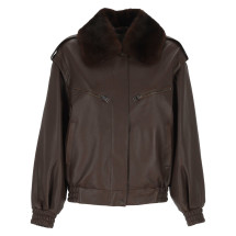 [RINDI] Casual Jacket FW26 303NP026CHOCOLATE