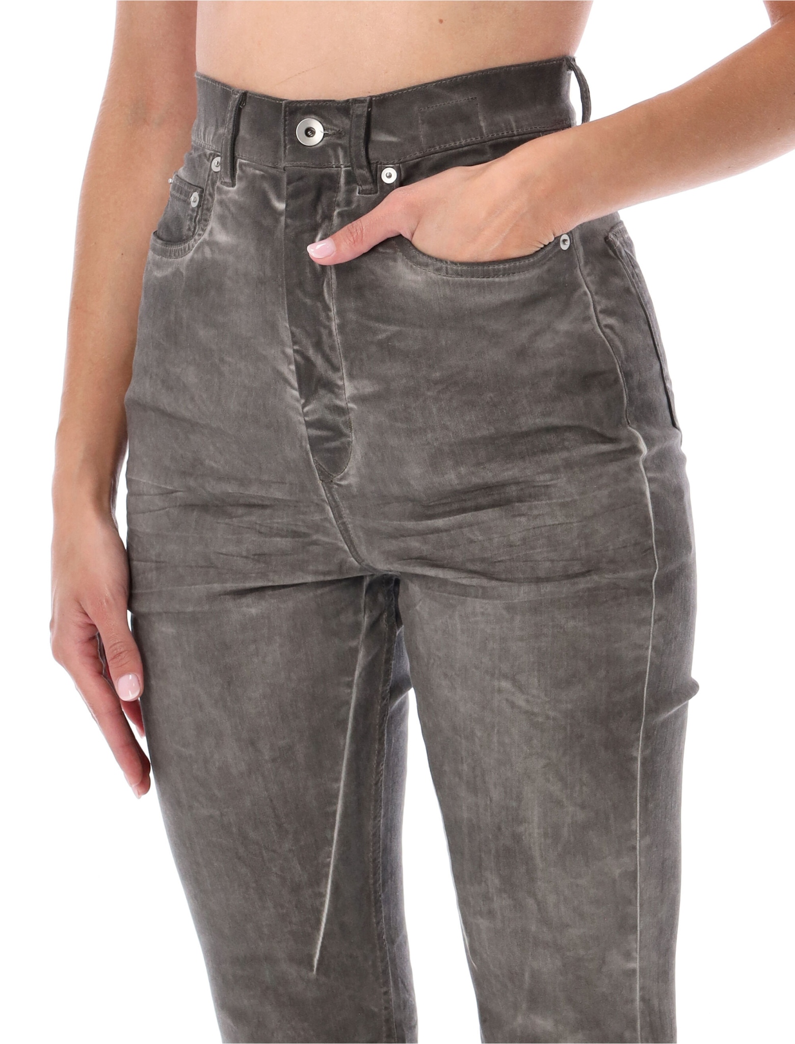 [RICK OWENS DRKSHDW] Jeans FW26 DS02F6311SDLD78