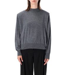 [THE FRANKIE SHOP] Knitwear FW26 KNFS22790101DARK GREY