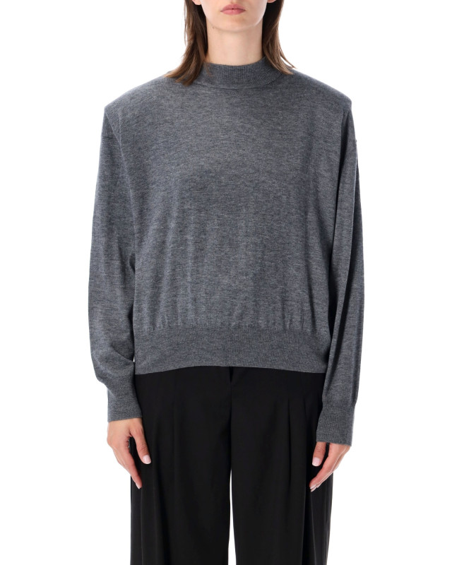 [THE FRANKIE SHOP] Knitwear FW26 KNFS22790101DARK GREY