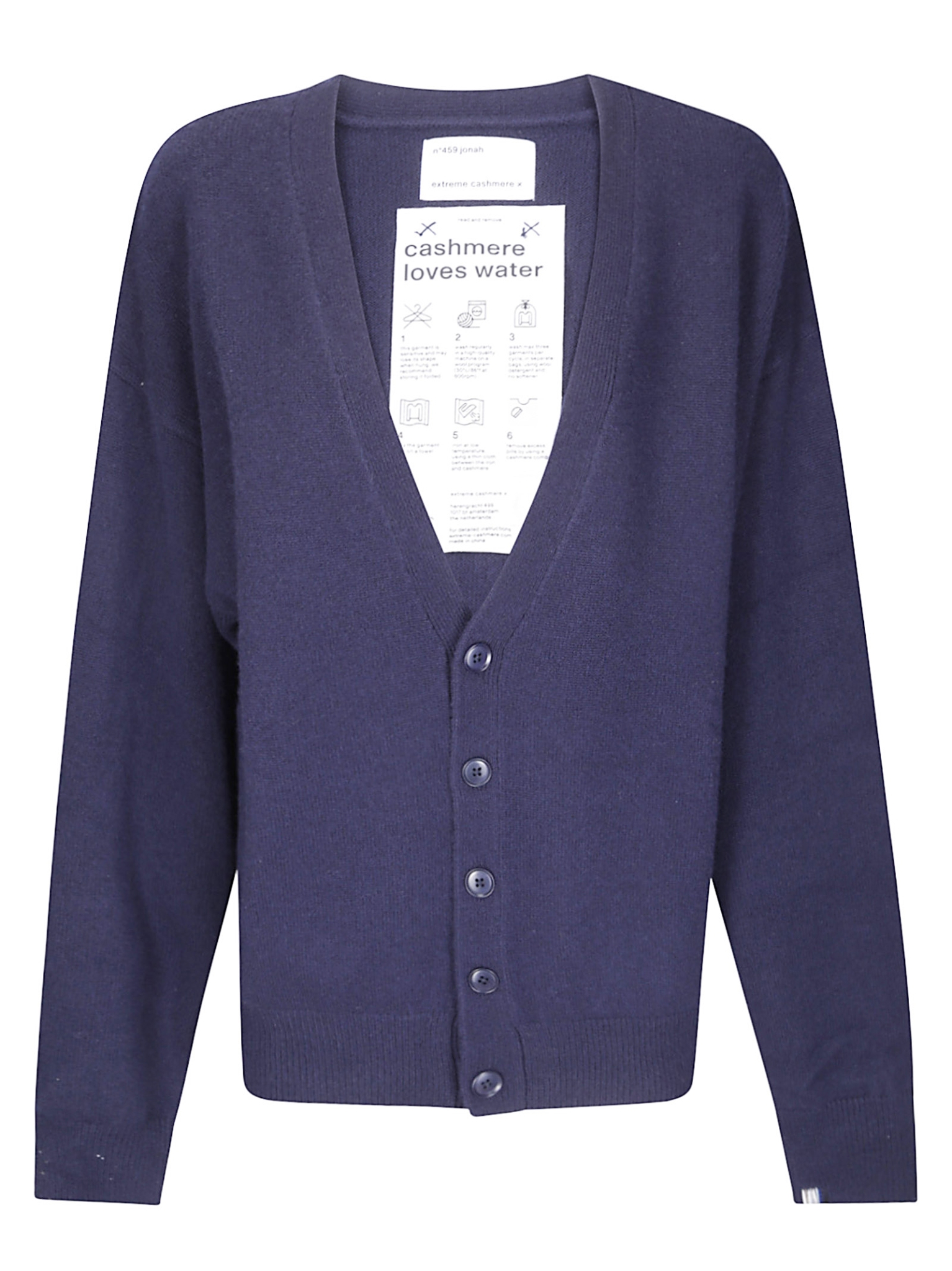 [EXTREME CASHMERE X] Cardigan FW26 45900101TU02 NAVY