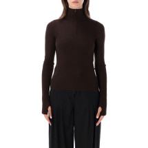 [THE FRANKIE SHOP] Knitwear FW26 KNFS22851200BROWN BORD