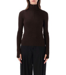 [THE FRANKIE SHOP] Knitwear FW26 KNFS22851200BROWN BORD