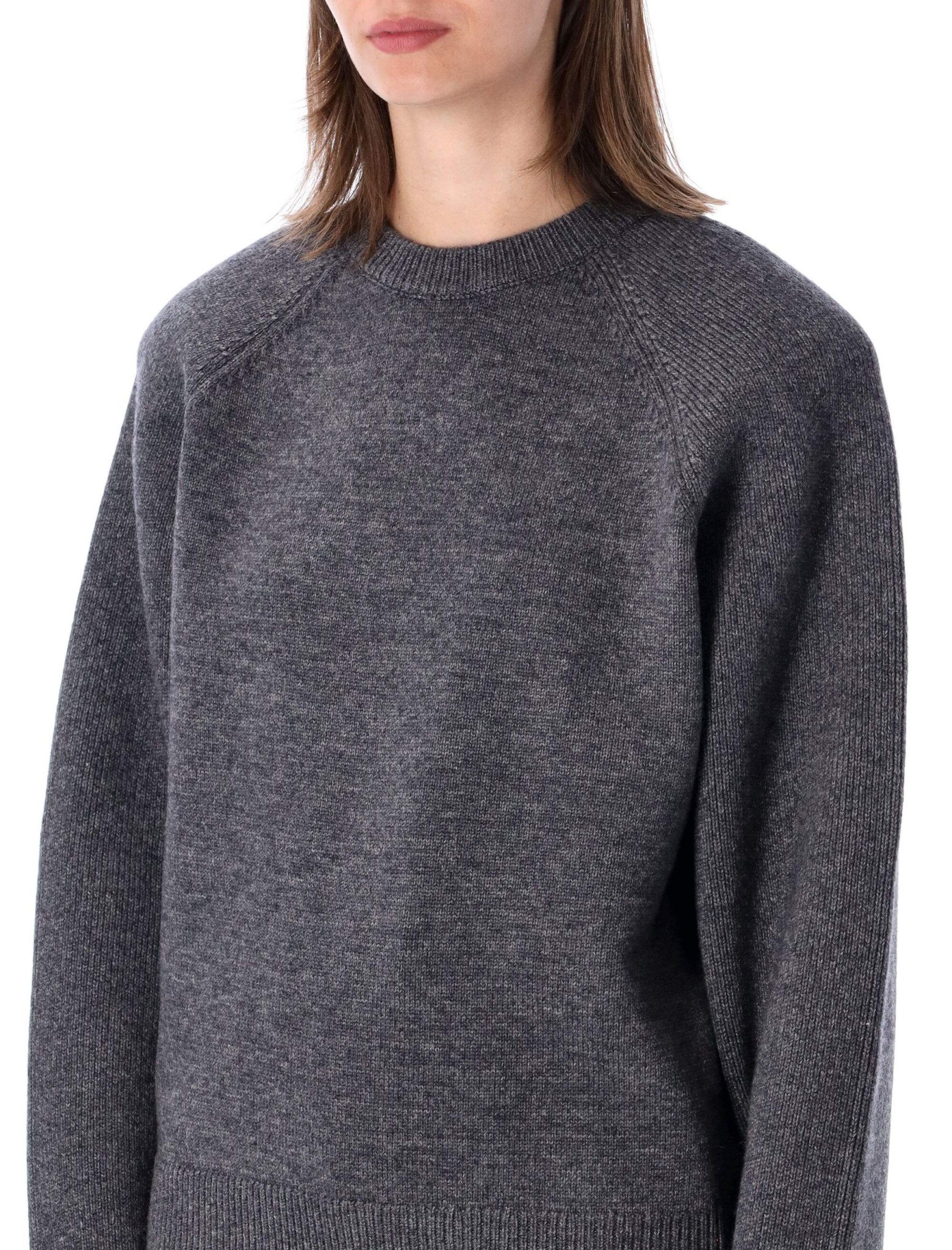 [THE FRANKIE SHOP] Knitwear FW26 KNFS22809101DARK GREY
