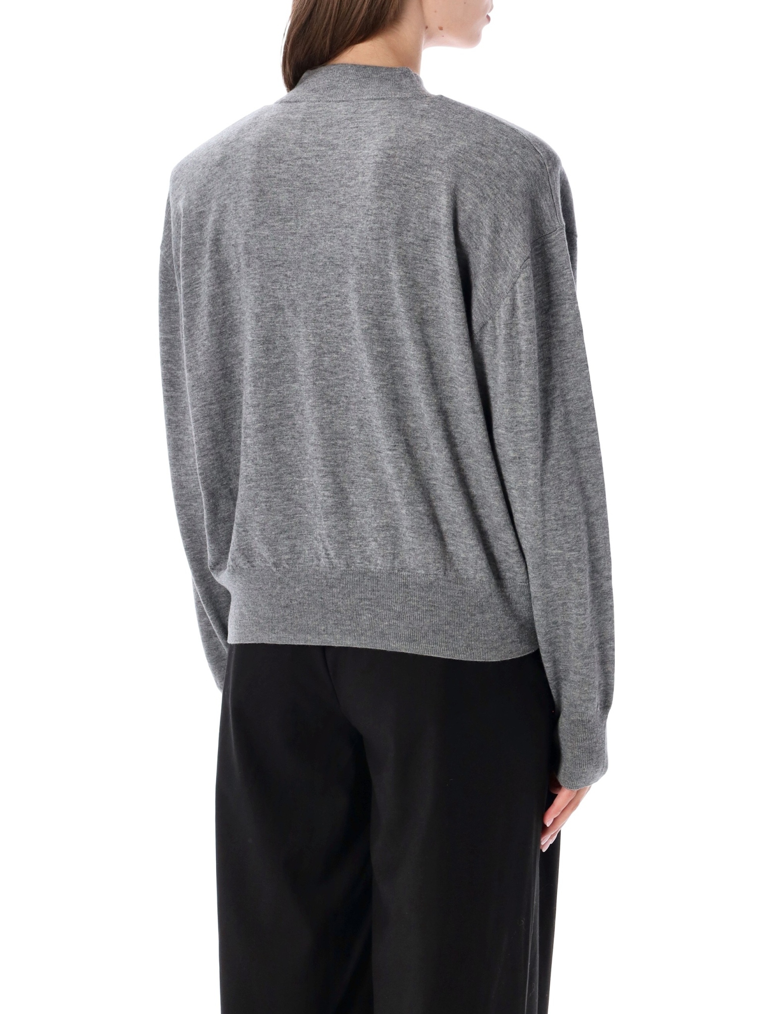 [THE FRANKIE SHOP] Knitwear FW26 KNFS22791107LIGHT GREY