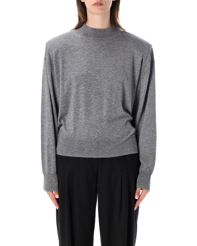 [THE FRANKIE SHOP] Knitwear FW26 KNFS22791107LIGHT GREY