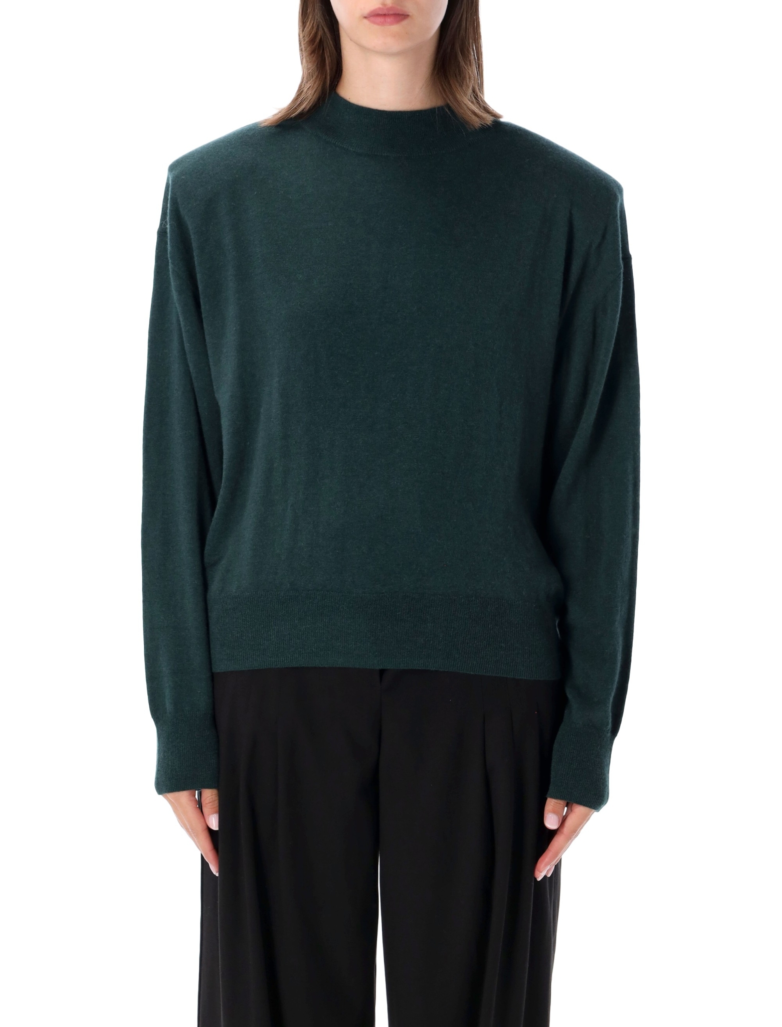 [THE FRANKIE SHOP] Knitwear FW26 KNFS22789443BOTTLE GRE