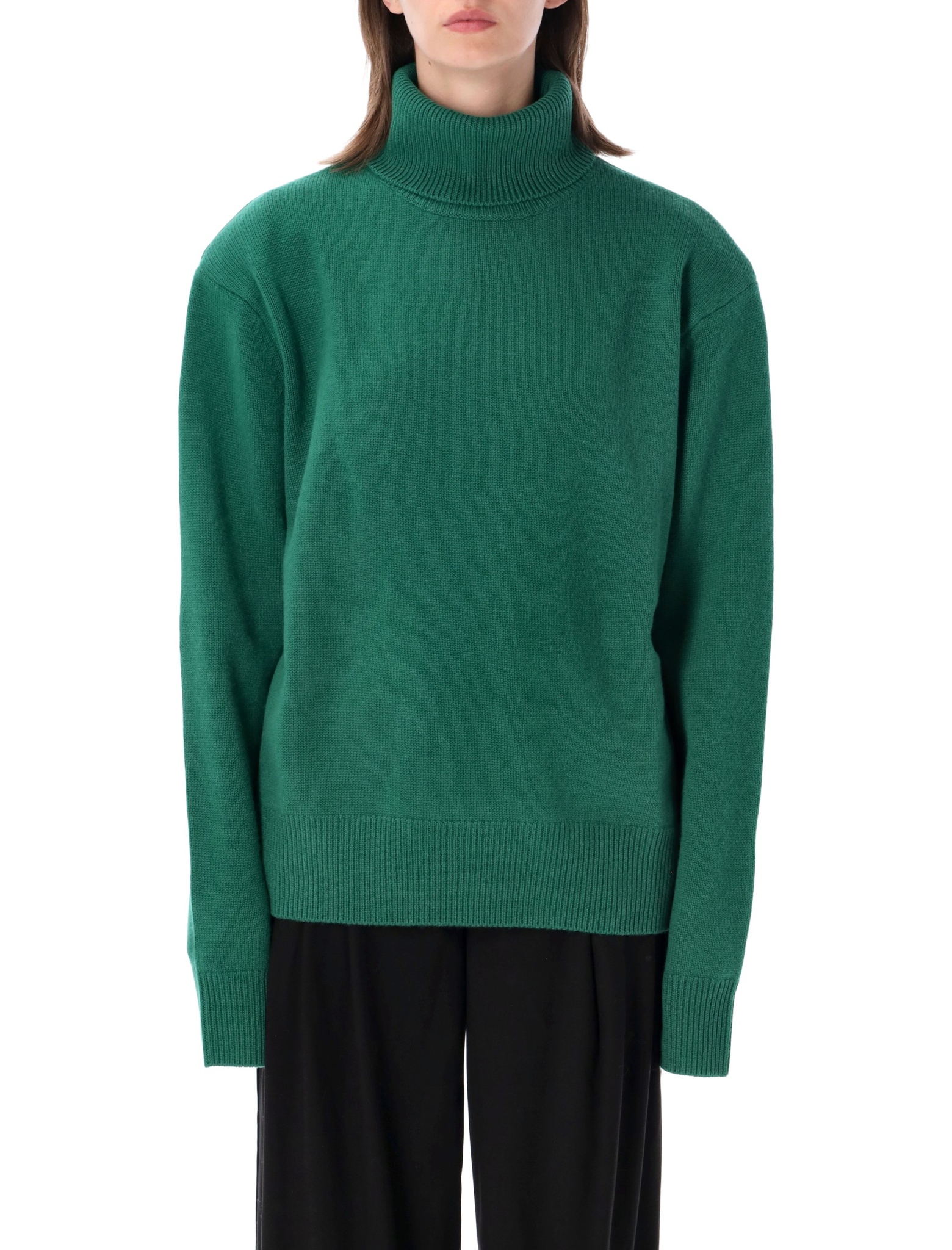 [THE FRANKIE SHOP] Knitwear FW26 KNFS22725403GREEN