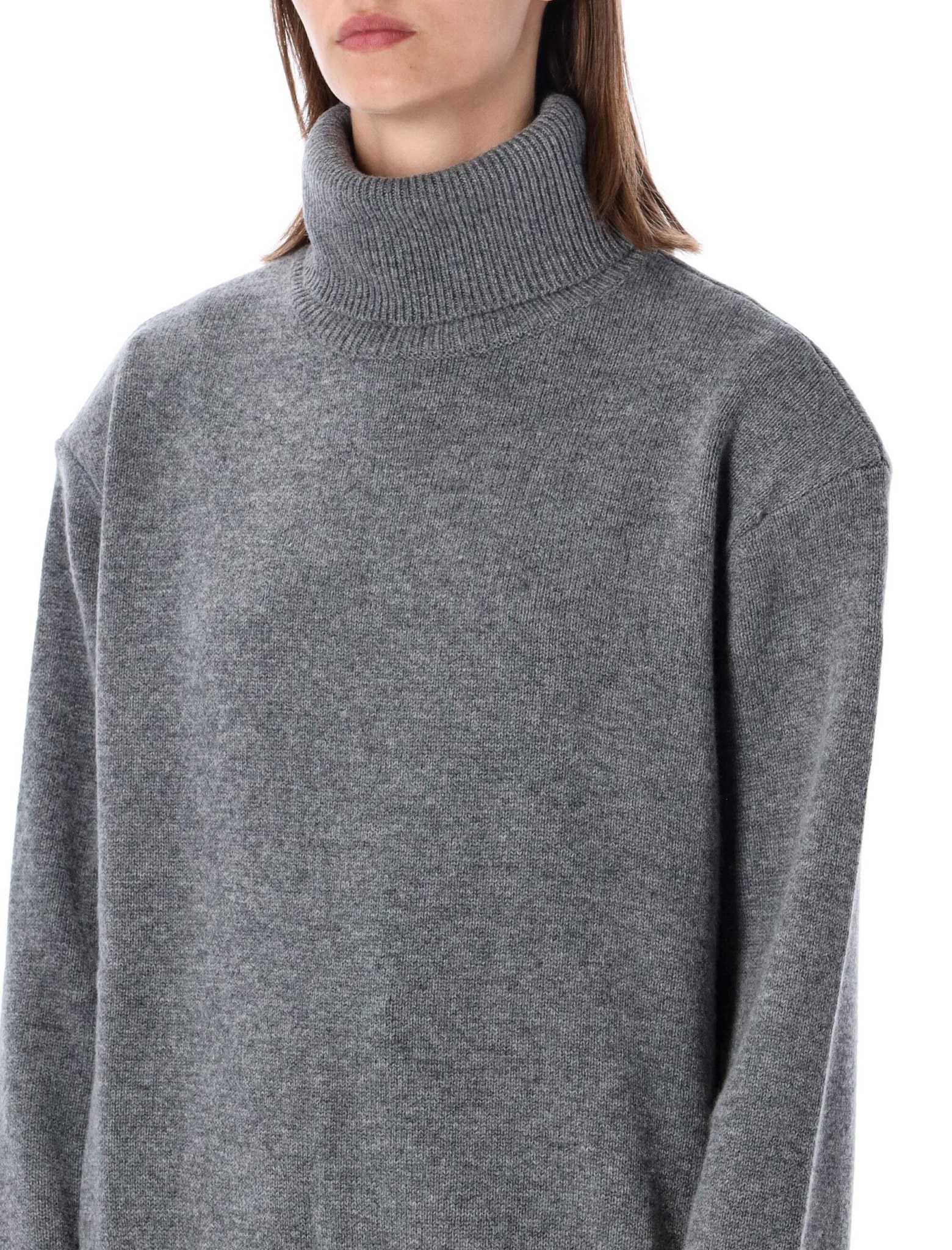 [THE FRANKIE SHOP] Knitwear FW26 KNFS21223101DARK GREY