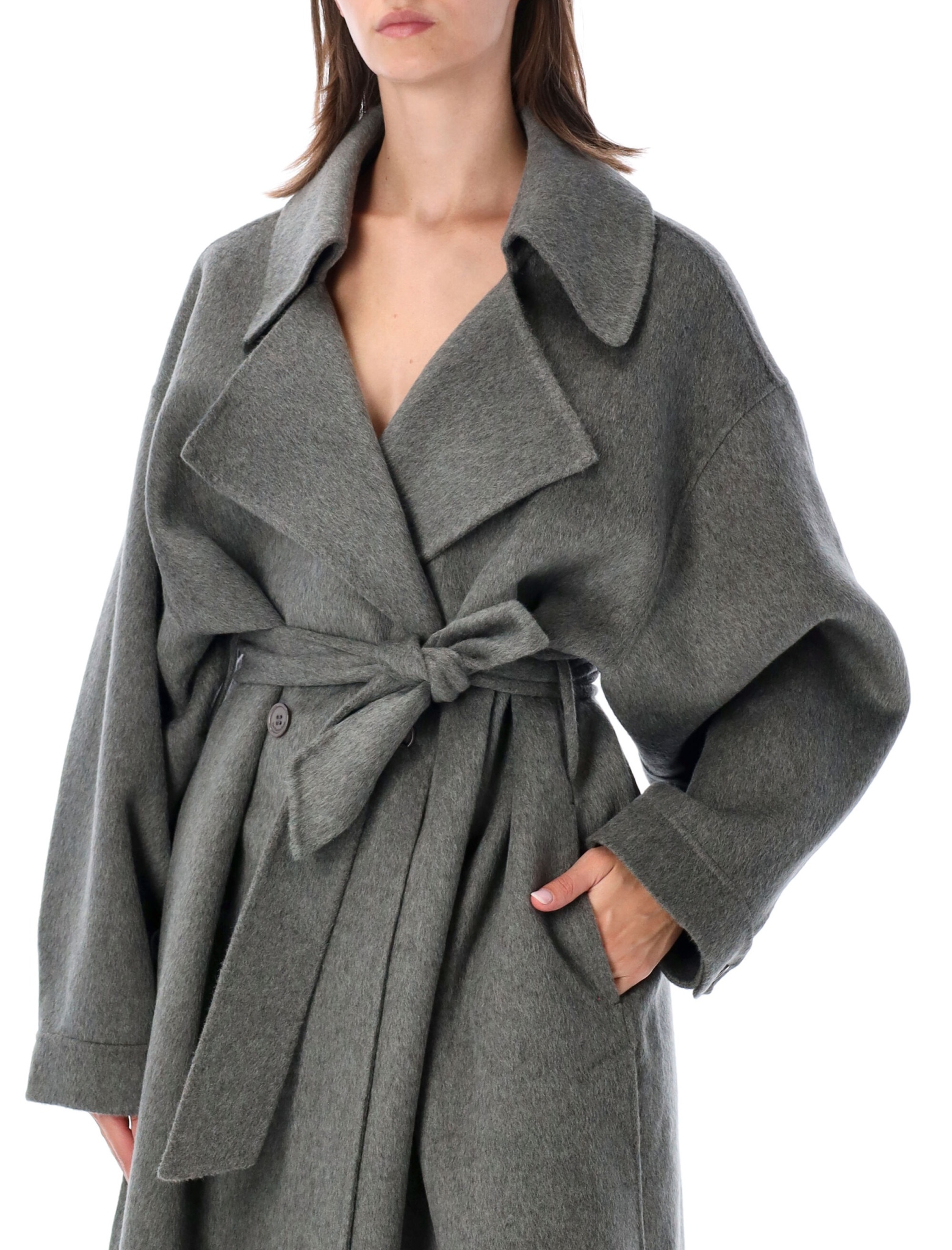 [THE FRANKIE SHOP] Coat FW26 COFS22686103GREY