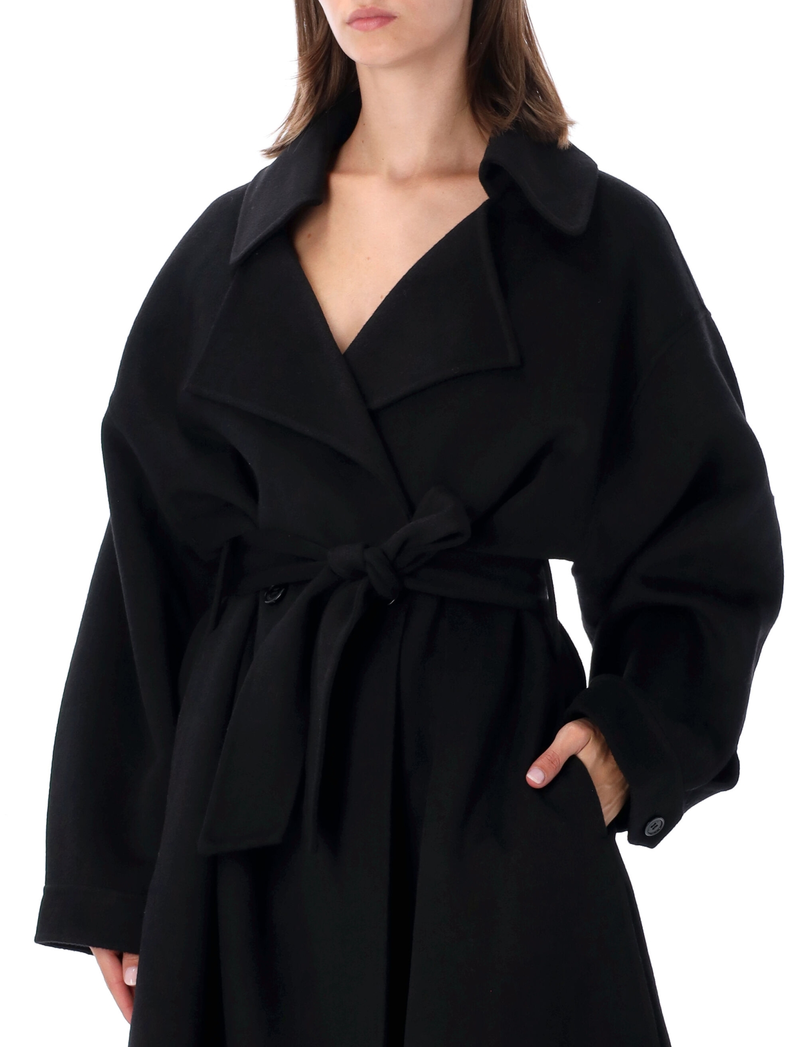 [THE FRANKIE SHOP] Coat FW26 COFS22682100BLACK