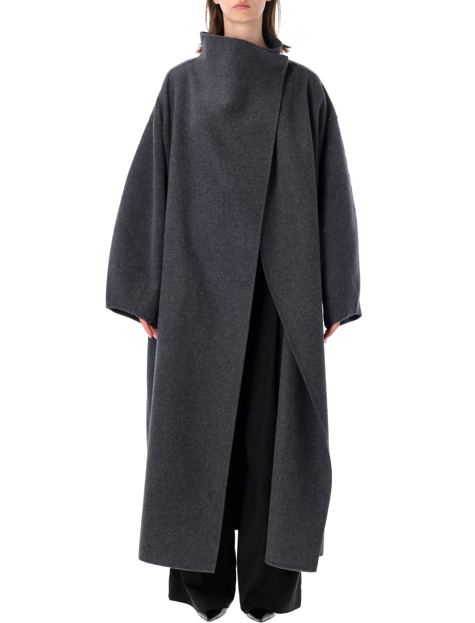 [THE FRANKIE SHOP] Coat FW26 COFS21133134GREY MELAN