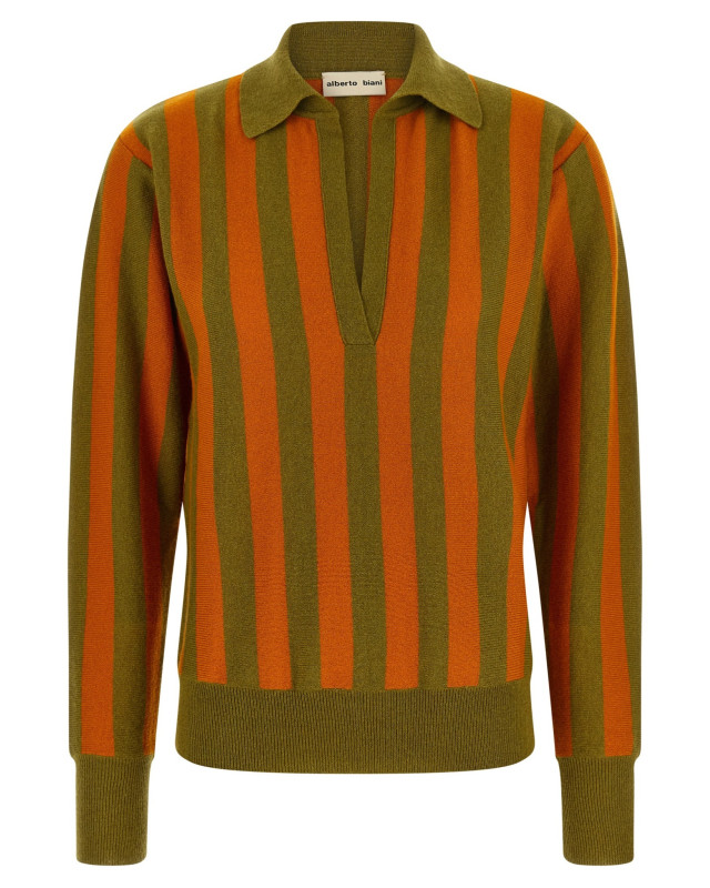 [Alberto Biani] Knitwear FW26 MG836WS0003ORANGEVERDE