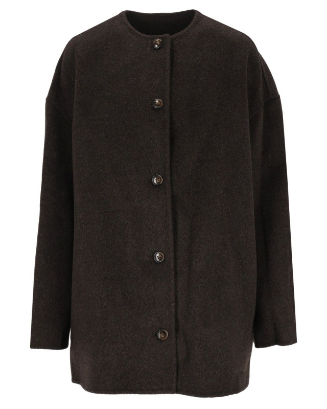 [LouLou De Saison] Coat CO DUNNE LDSBROWN MELANGE