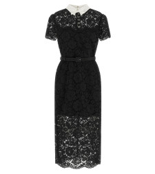 [SELF PORTRAIT] Short sleeve dress FW26 AW26019MABBLACK