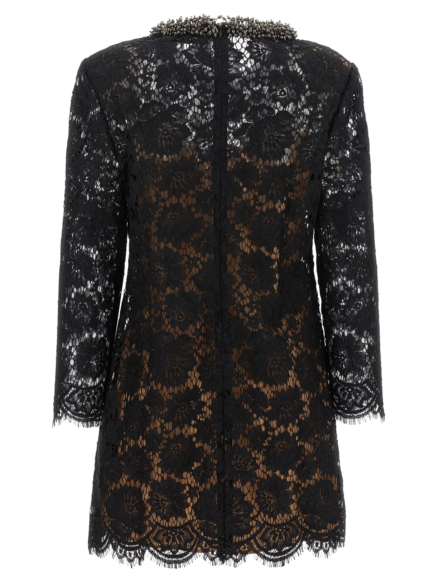 [SELF PORTRAIT] Long sleeve dress FW26 AW26045SBBLACK