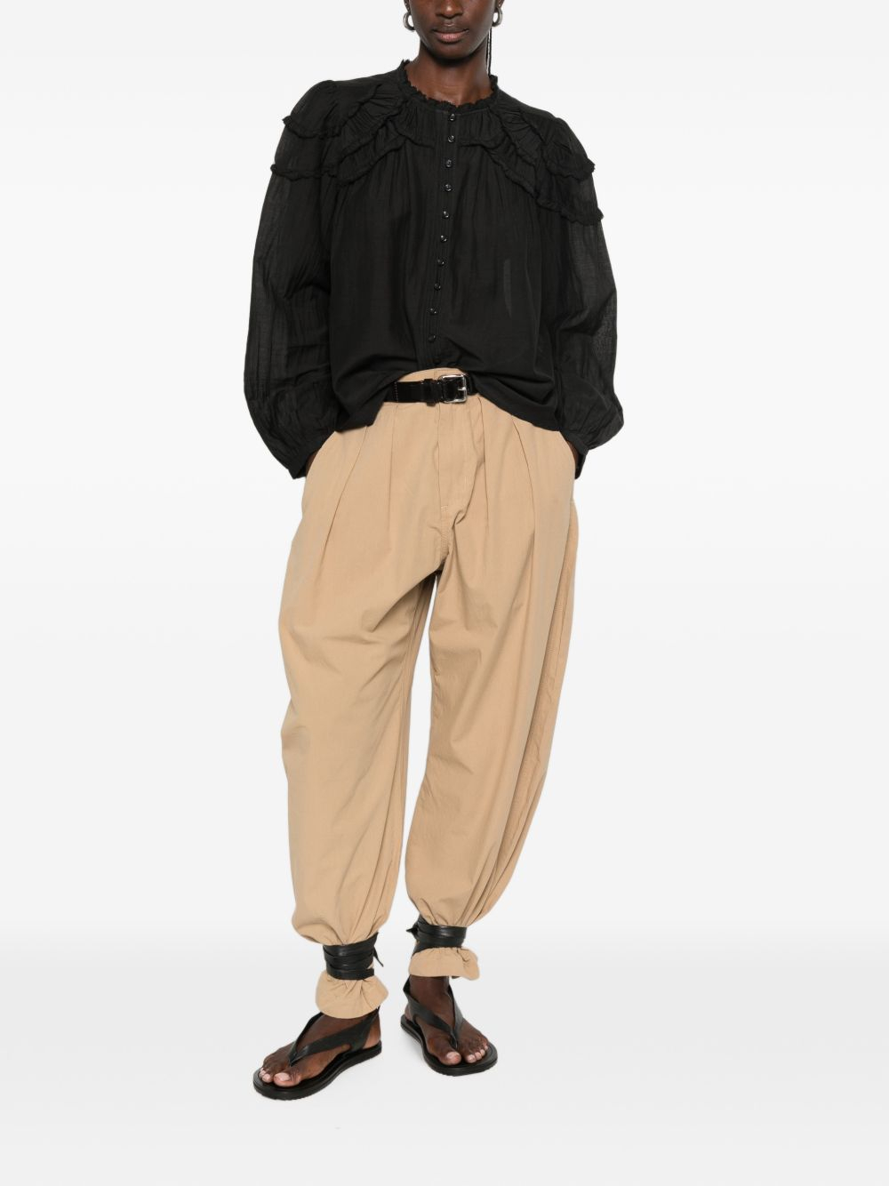 [Marant Etoile] Blouse FW26 HT0681FBB3J04E01BK