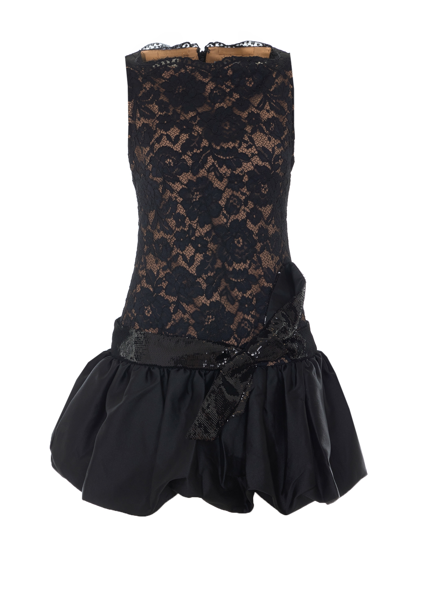 [SELF PORTRAIT] Sleeveless dress FW26 013SBLACK