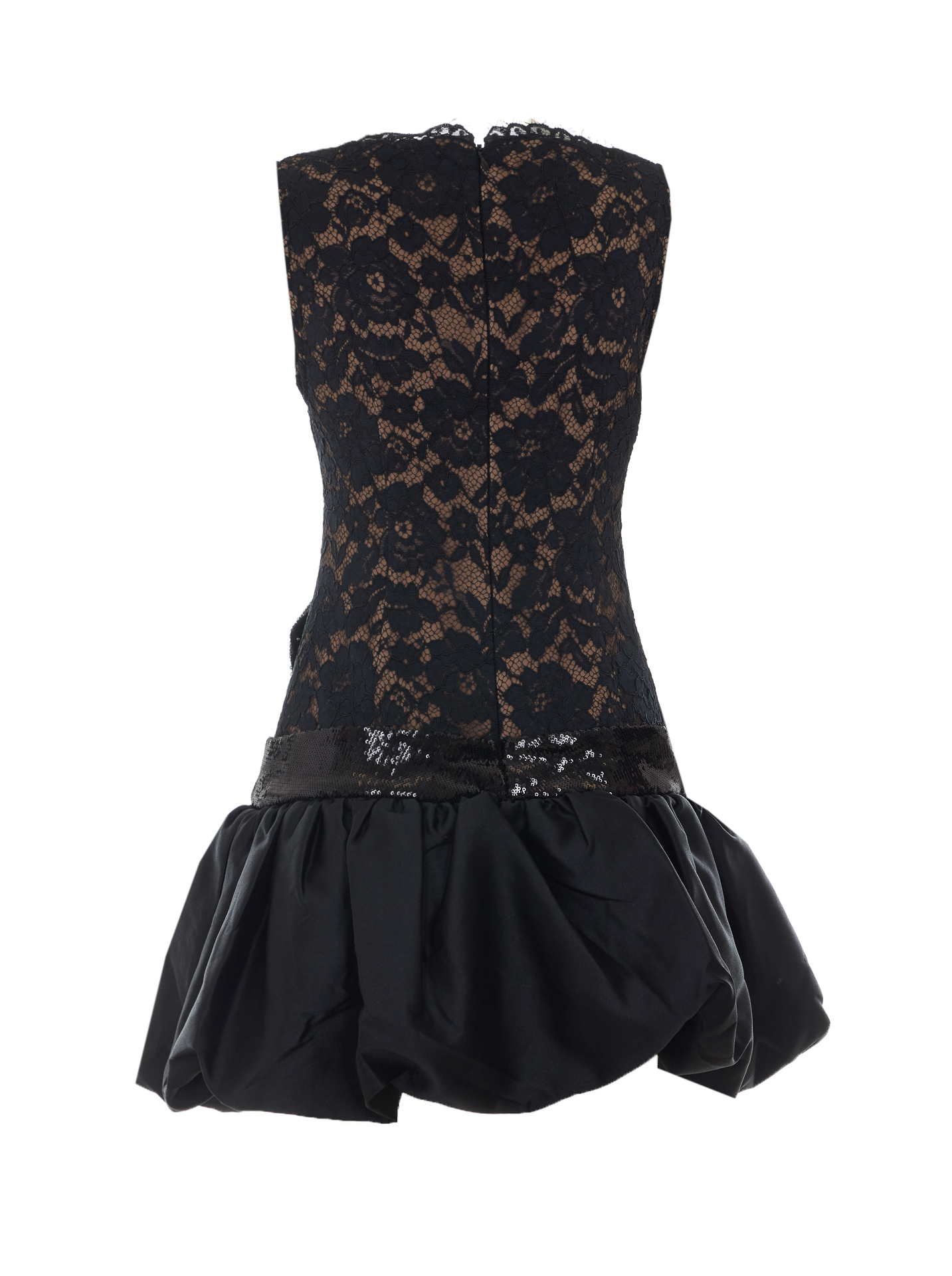 [SELF PORTRAIT] Sleeveless dress FW26 013SBLACK