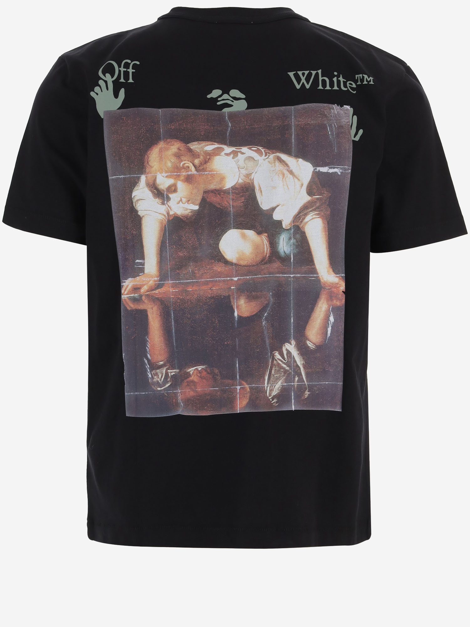 [Off-White] T-shirts Short Sleeve FW26 44MAA16MF26J00J001