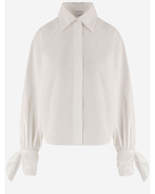 [PATOU] Shirts Long Sleeve FW26 BL0640017001W