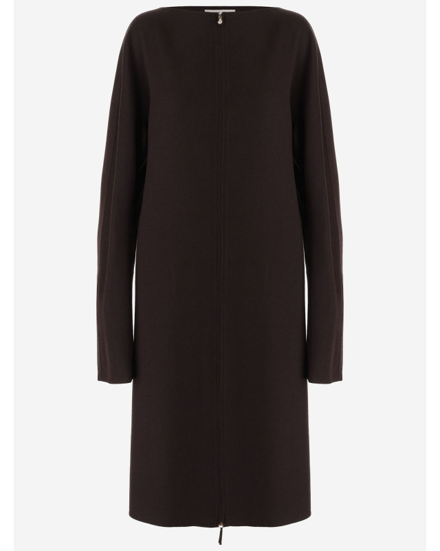 [CARVEN] Long sleeve dress FW26 6262K21013CHOCOLATE