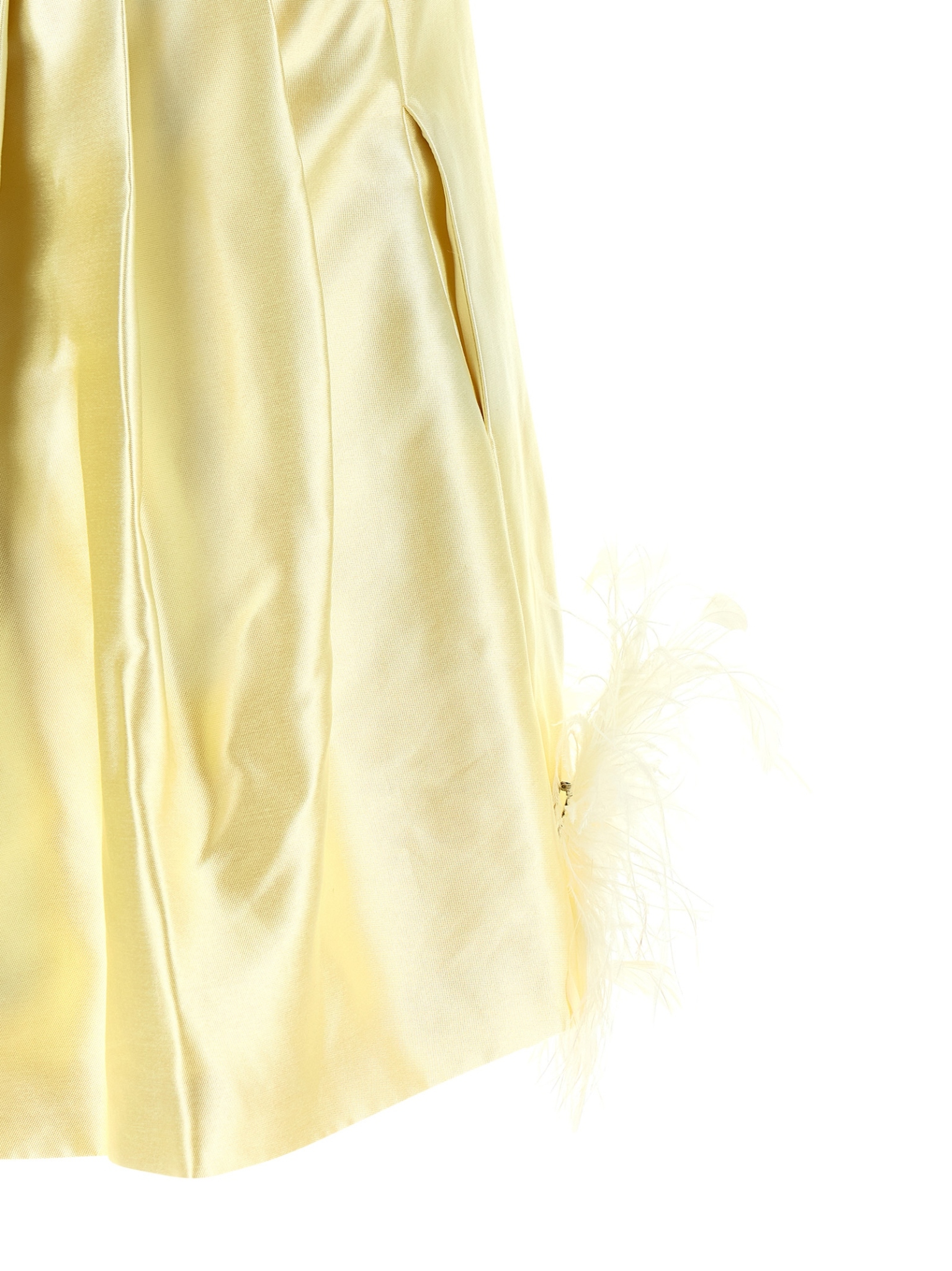 [SELF PORTRAIT] Sleeveless dress FW26 AW26002SYYELLOW