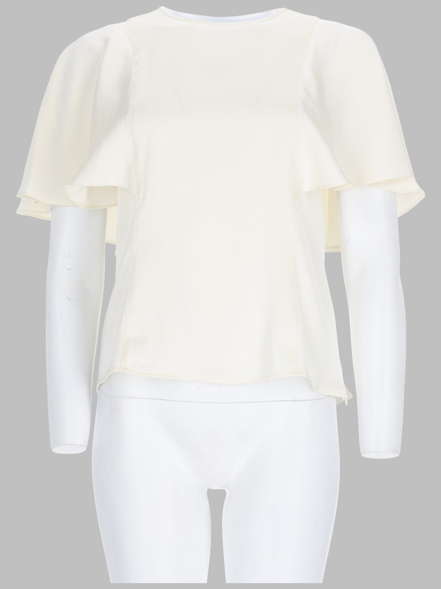 [MICHAEL BY MICHAEL KORS] T-shirts Short Sleeve FW26 MT6411QAYJ_110BONE