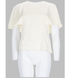 [MICHAEL BY MICHAEL KORS] T-shirts Short Sleeve FW26 MT6411QAYJ_110BONE