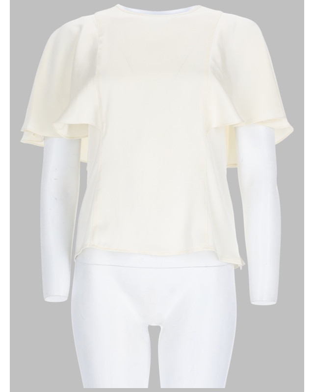 [MICHAEL BY MICHAEL KORS] T-shirts Short Sleeve FW26 MT6411QAYJ_110BONE