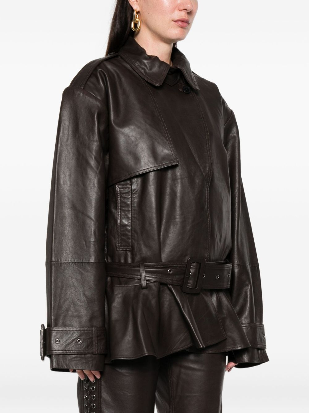 [ROTATE] Leather Jacket FW26 1158171667 1667