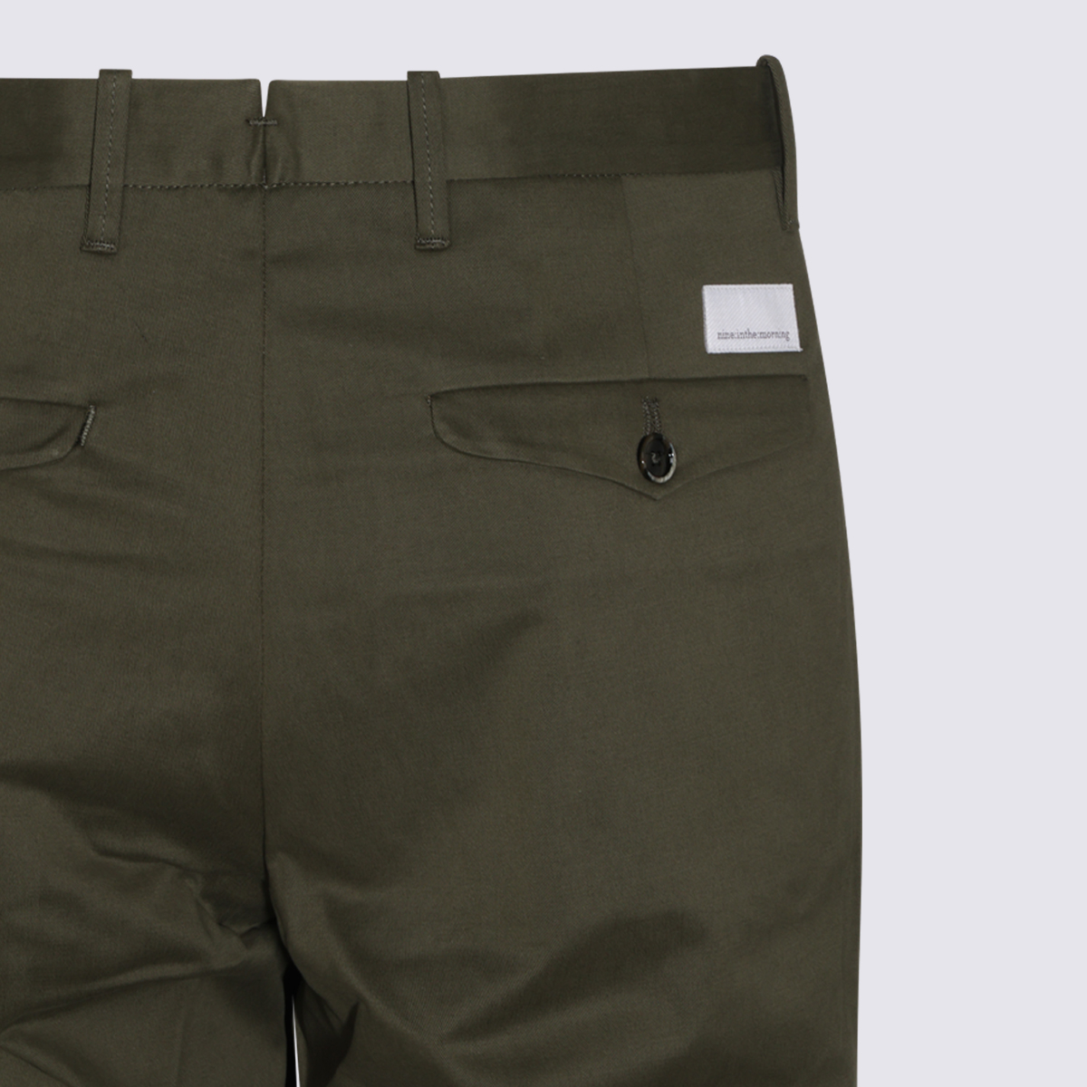 [Nine in the morning] Trousers FW26 GVE80Z32OLIVA