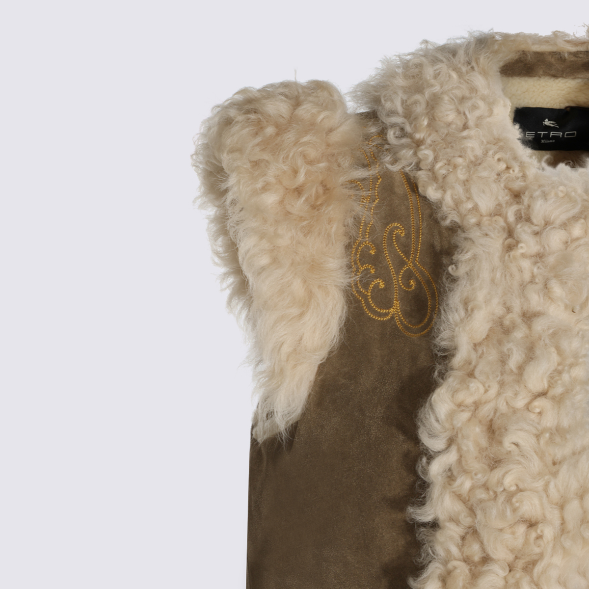 [Etro] Leather Jacket FW26 WROG0007AR11QM0482