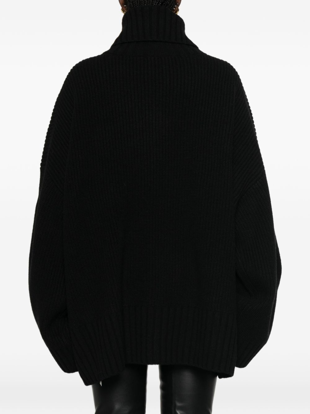 [THE FRANKIE SHOP] Cardigan FW26 KNFS22859100BLACK