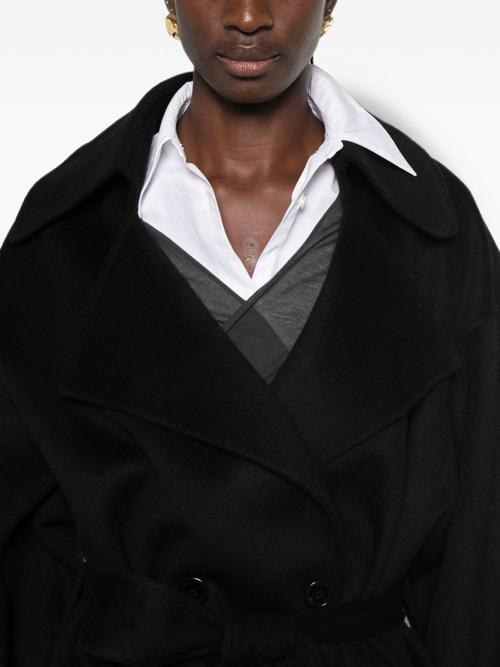 [THE FRANKIE SHOP] Coat FW26 COFS22682100BLACK