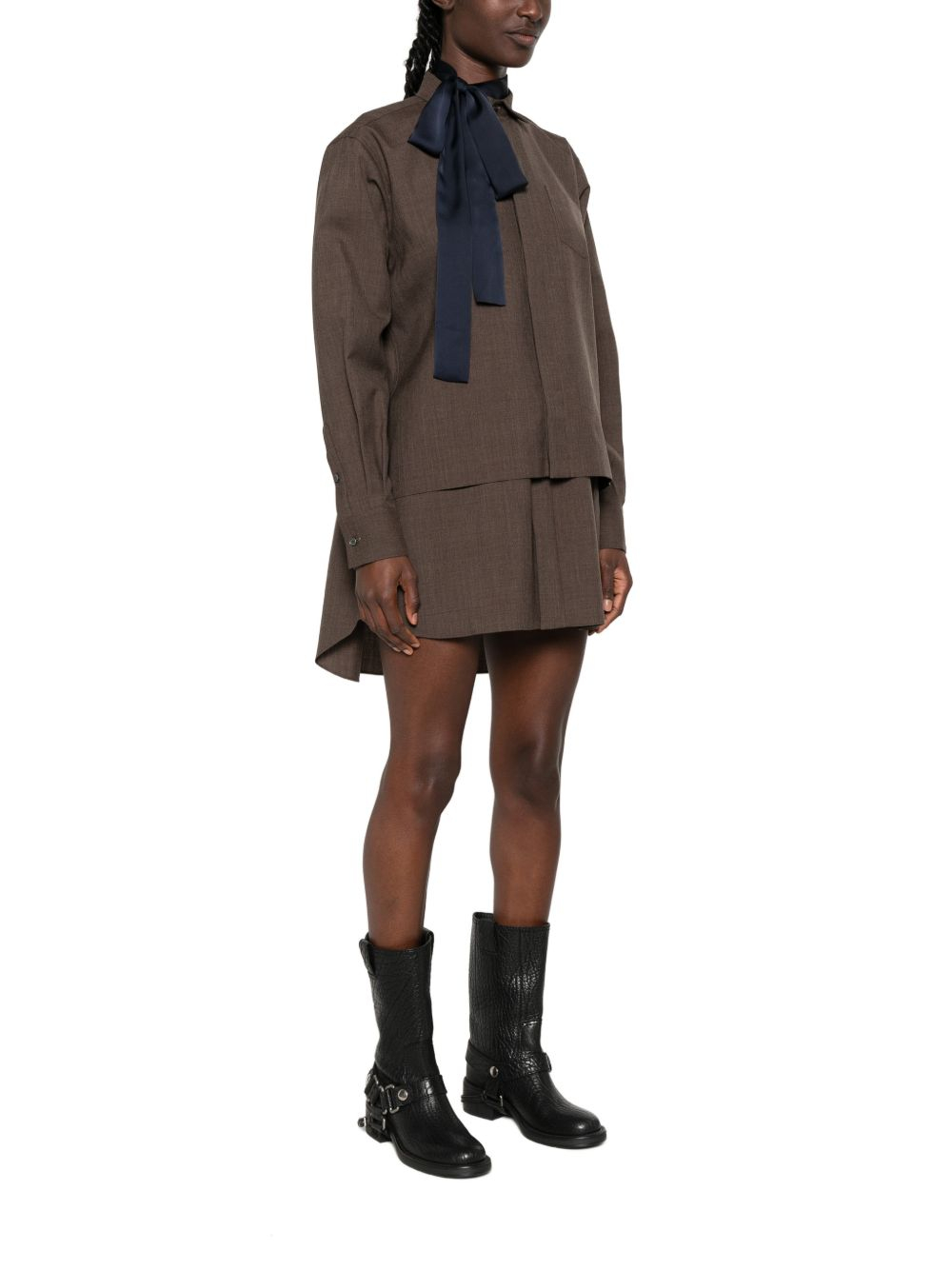 [Sacai] Sleeveless dress FW26 26-08566601