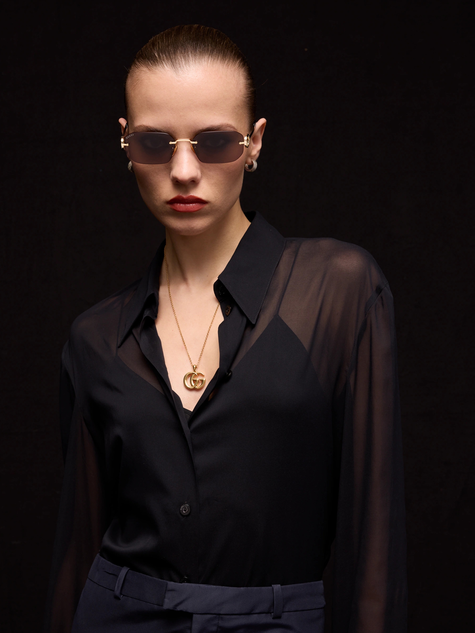 [Gucci] Sunglasses FW26 A000Q4I33308012