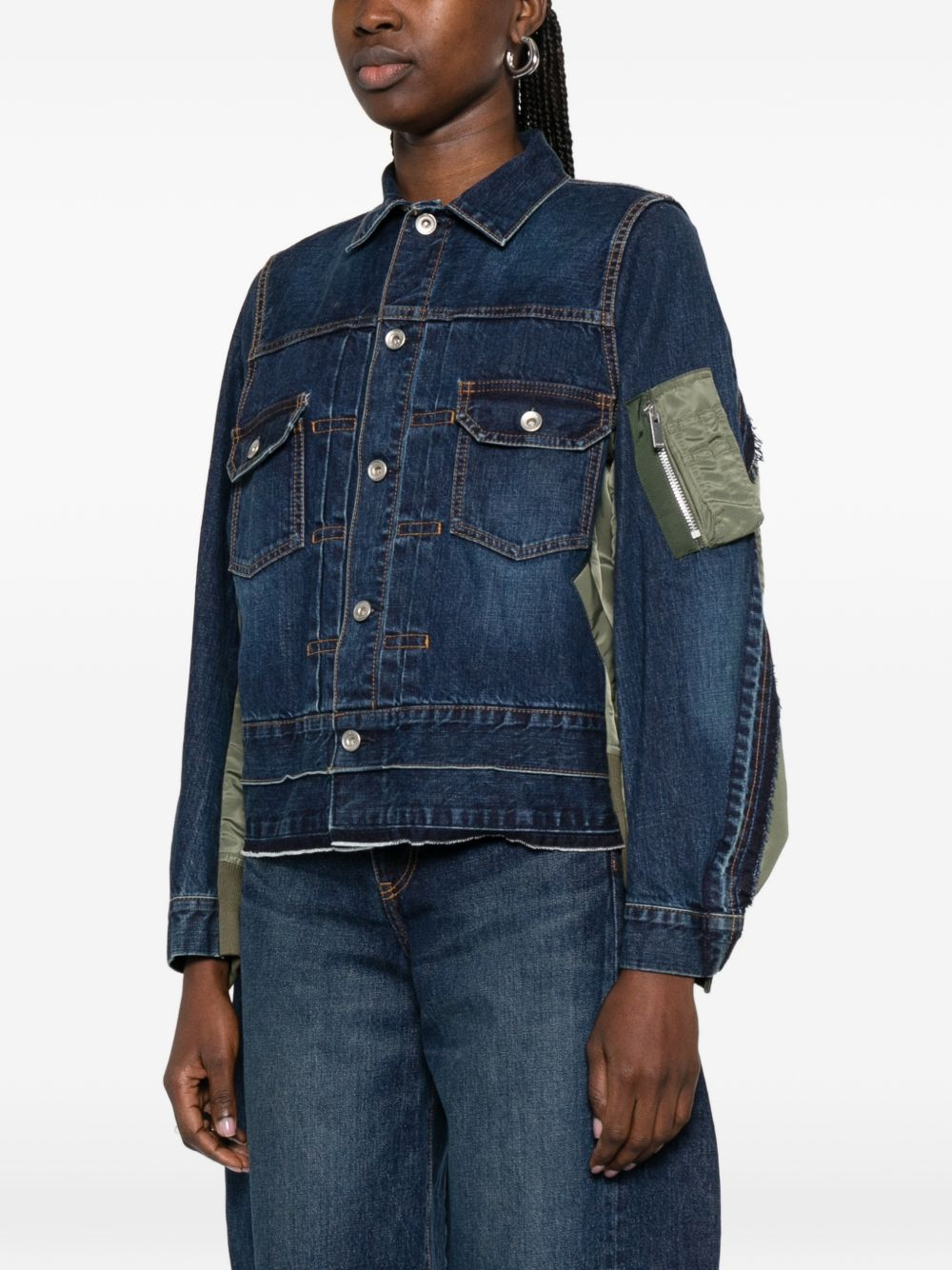 [Sacai] Casual Jacket FW26 SCW-307401