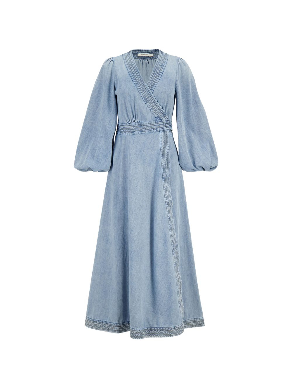 [Zimmermann] Long sleeve dress FW26 7266DSS262SKYLK
