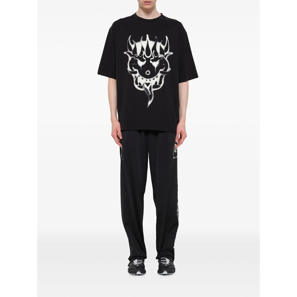 [Y-3] T-shirts Short Sleeve FW26 KQ8596  BLACK